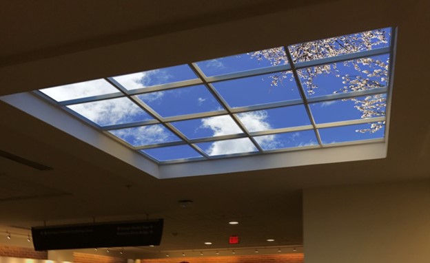 Sky Panels - Artificial Sky LED Skylight example